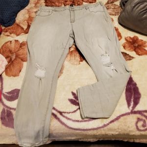 Lane Bryans Gray Jeggings